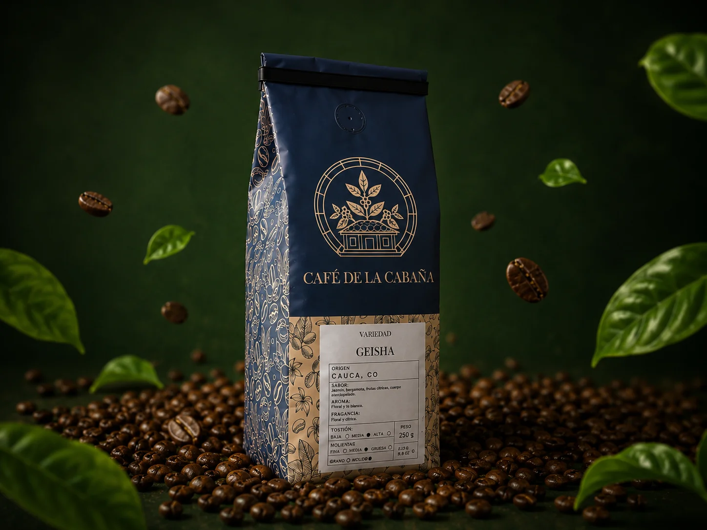Café variedad Geisha - Café de la cabaña